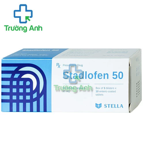 Stadlofen 50- Thuốc giảm đau, kháng viêm trong bệnh xương khớp